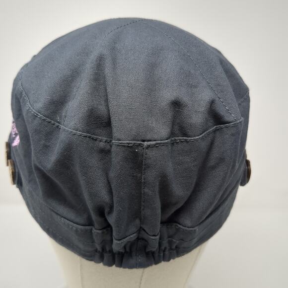 Honolua Wahine Aloha Cadet Army Cap Gray One Size Stretchable Embroidered - Picture 6 of 9